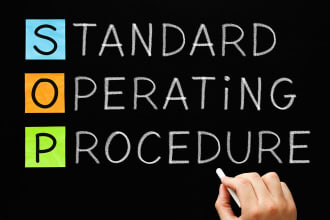 write standard operating procedures sops