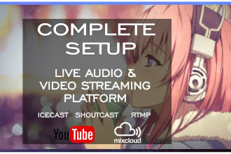 setup radio station website with android ios mobile apps