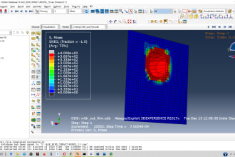 do finite element analysis through abaqus