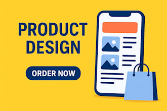 design minimal product poster