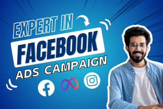 be your expert facebook ads campaign manager