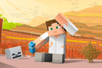 make you a minecraft mojang render