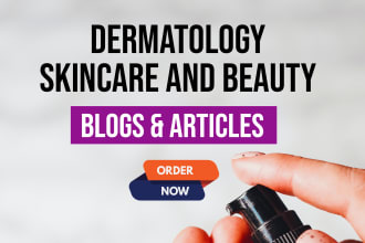 write beauty, skincare and dermatology articles and blogs