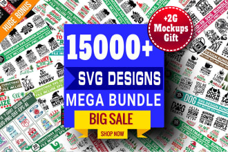 send you 15k design bundles t shirt mockup svg png black history and valentine
