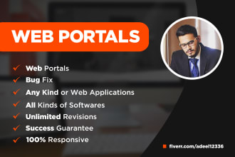 develop webportal, custom software, management system, web application,erp,CRM
