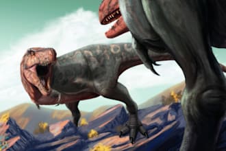 draw a prehistoric creature