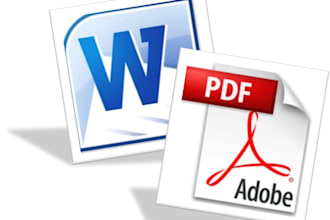 rewrite the content of a PDF in a Word document