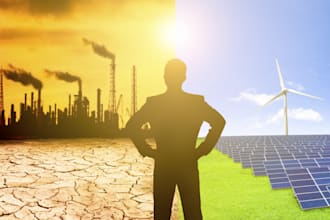 provide research on climate change, renewable energy and environmental science