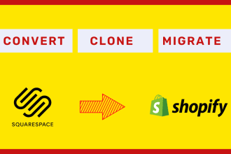 convert clone migrate your squarespace store to shopify