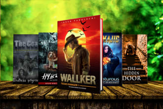 do illustrator book design, certificate and menu design