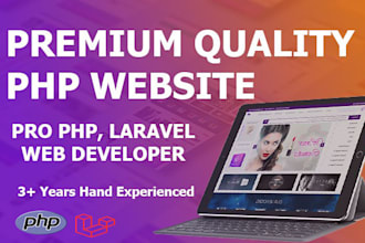 be your php laravel web developer to design and develop web application