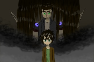 illustrate many characters from video  games and anime