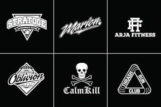 design a logo for your clothing brand or streetwear line