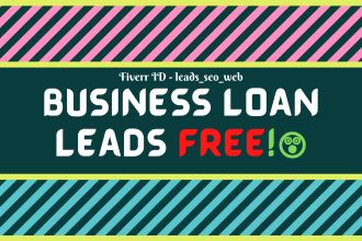 sell business loan leads free