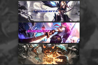 make league of legends header, banner or background