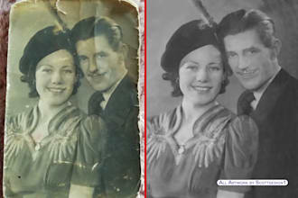 restore, recolour and repair damaged images, pictures or drawings and much more