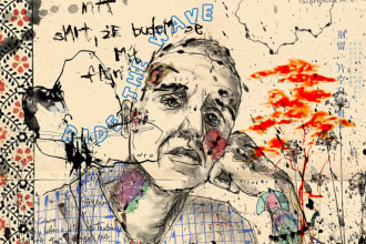 make abstract art of you