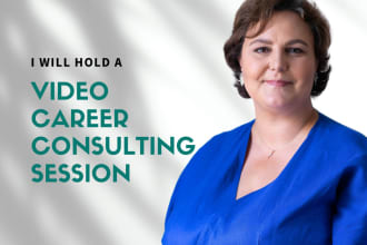 hold a video career consultation