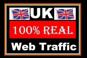 drive real UK web traffic, visitors to your website