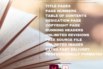 typeset and design your book interior for print and ebook