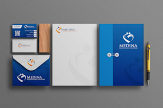 design business card, letterhead, envelope and stationary
