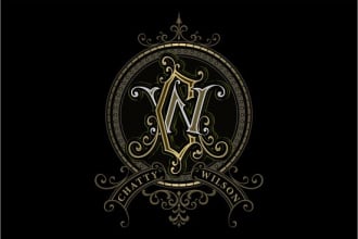 create awesome logo vintage, monogram hand lettering and tattoo