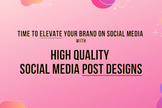 design high quality image content for your brand