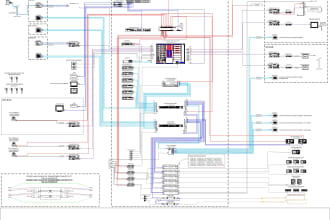 design an operational manual for floor plan, devices or machines in visio