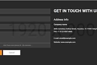create attractive, responsive, validated login, signup form