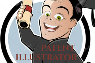 do design patent drawing as per patent office