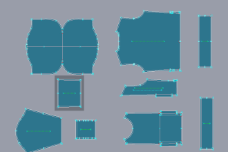 make pattern by lectra software with in shortest time