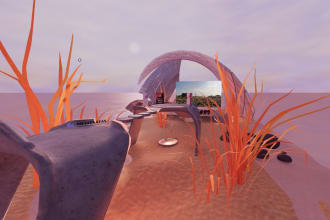 create a metaverse VR space for web