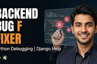 fix bugs in your python and django backend