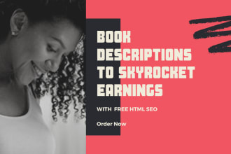 write a best selling SEO book blurb kindle book description that sells