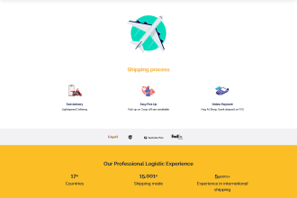 build a logistics, trucking, dispatch software for you company website