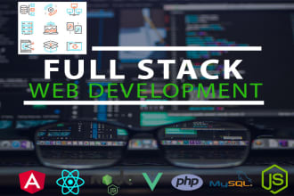 develop a fullstack web app with react node and python