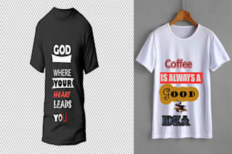 do typography t shirt design