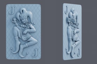 make bas relief or ornament for 3d printing