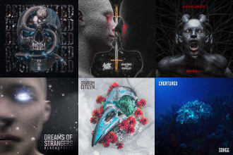 design 3d album cover art spotify canvas animation