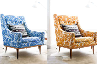 change color of any product and replace color to your image