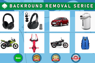 background removal or cut out images professionally