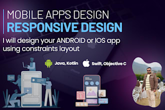 design responsive android and IOS app