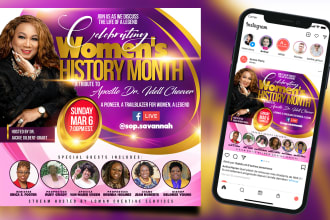 create an exceptional event flyer or church flyer design in 8 hours