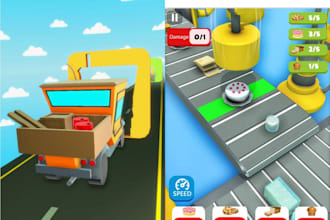 develop hyper casual games in unity 3d for any platform