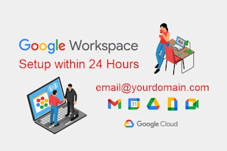configure google workspace business email