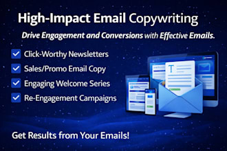 do email marketing campaign, sales email copywriting, newsletter writing