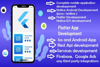 develop your android and ios app using flutter