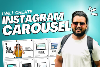 design canva instagram carousel and canva templates