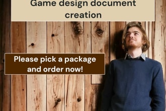 meticulously craft a game design document for your game