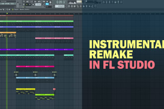 remake the instrumental in fl studio